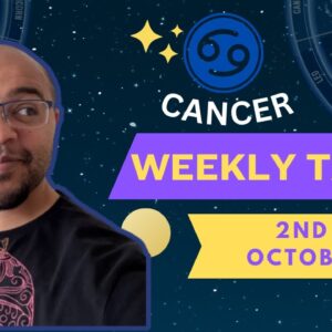 CANCER Weekly Tarot ♋️ |"With the LIGHT at YOUR BACK Cancer!"| #cancertarot  #cancerweekly