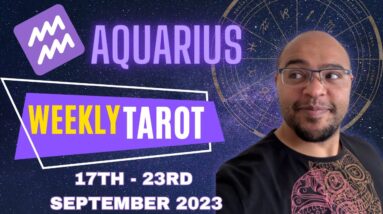 Aquarius Weekly Tarot ♒| THEY'RE BAAAACK! | #aquariustarot #aquariusweekly