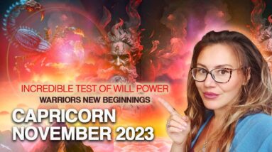 CAPRICORN November 2023. Big NEW 2 Year CHAPTER: Going After Your DREAMS with INCREDIBLE Focus!