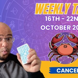 CANCER Weekly Tarot ♋️ | #cancertarot  #cancerweekly