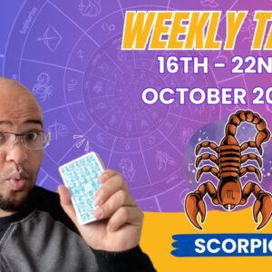 SCORPIO Weekly Tarot ♏️ | #scorpiotarot #scorpioweekly