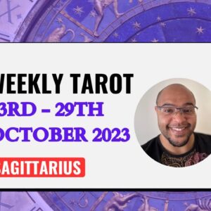 SAGITTARIUS Weekly Tarot ♐️ | #sagittarriustarot #sagittariusweekly
