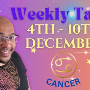 CANCER Weekly Tarot ♋️ | #cancertarot  #cancerweekly