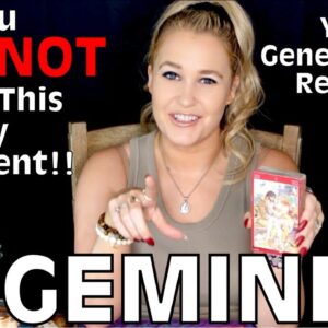 GEMINI: “THIS SEXY RENDEVOUZ IS ABOUT TO TAKE A SERIOUS TURN GEMINI!!”