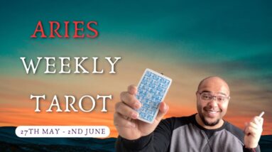 ARIES WEEKLY TAROT ♈️ “Getting out of your on way will REALLY HELP!” #reydiantweeklyw