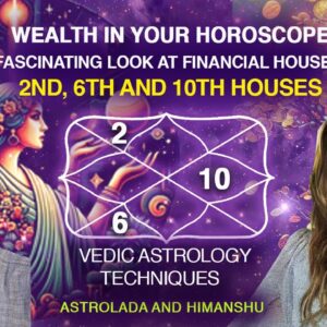 Wealth & Career. 2nd, 6th and 10th Houses like U have NEVER seen them before! I was BLOWN AWAY!