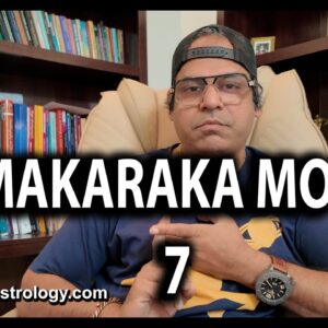 Moon as the Atmakaraka in the 7th house of Vedic Astrology