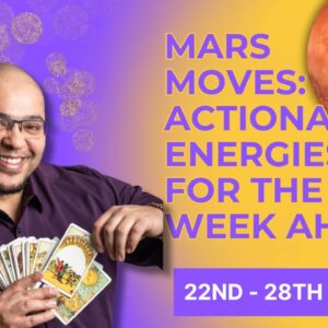 Mars Moves: Actionable Energies for the Week Ahead 22nd -28th October #ReydiantAstrology