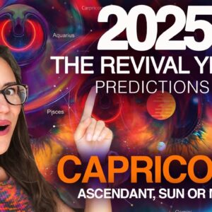 CAPRICORN 2025 Horoscope. The Wheel of Fortune Is Spinning!