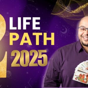 2️⃣ LIFE PATH 2 Numerology and Tarot reading 2025 | SURRENDERING yourself to the FLOW OF LIFE?!