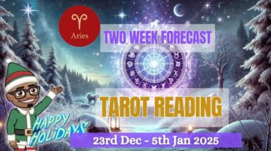 ARIES 2 WEEK Forecast - Happy Holidays Aries! ♉️❄️😇