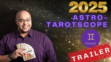 GEMINI 2025 Astro-Tarot ♊️ TRAILER! #Reydiantreality2025
