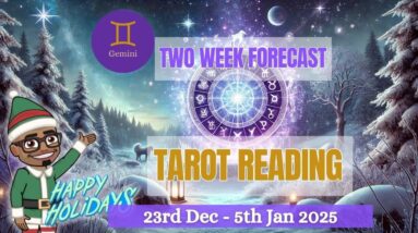 GEMINI 2 WEEK Forecast - Happy Holidays Gemini! ♊️❄️😇