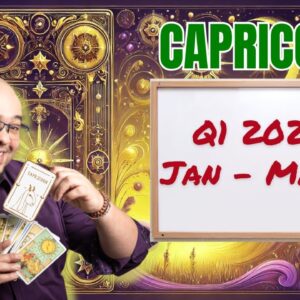 CAPRICORN Q1 TAROT READING ♑️