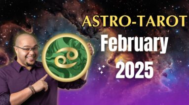 CANCER FEBRUARY ASTROTAROT ♋️ #reydiantrelaity #astrotarot