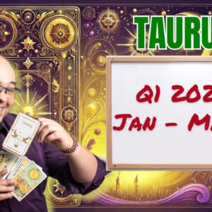 TAURUS Q1 TAROT READING ♉️