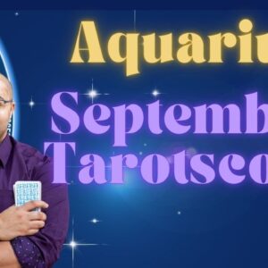 Aquarius September Tarot ♒️ | Raising your OWN VOICE Aquarius!