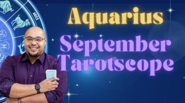 Aquarius September Tarot ♒️ | Raising your OWN VOICE Aquarius!