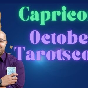 Capricorn October Tarot ♑️ | A CROSSROADS reached Capricorn?! #reydiantreality