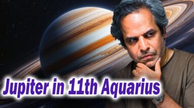 Jupiter in the 11th house in Aquarius (9th lord in 11th)