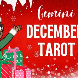 Gemini December Tarot ♊️ Dispelling the confusion, and FINDING THE JOY!