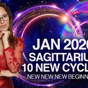 The Fire Is LIT: 10 New Beginnings & The PATH of True Power! SAGITTARIUS January 2026.