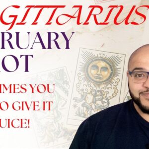 Sagittarius February Tarot ♐️ BUILDING SOLID FOUNDATIONS SAGITTARIUS !#reydiantreality