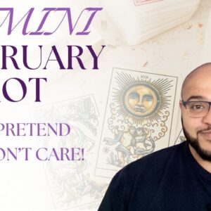 Gemini February Tarot ♊️ IF IT STINGS GEMINI, LET IT HURT! #reydiantrealitytarot