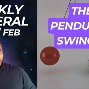 Weekly General Tarot w/c 9th February 2026 - The Pendulum SWINGS?! Are you ready?!