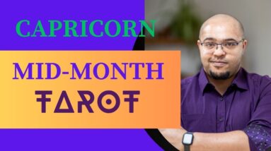 CAPRICORN Mid Month Tarot ♑️ It's time to Capricorn this shindig!