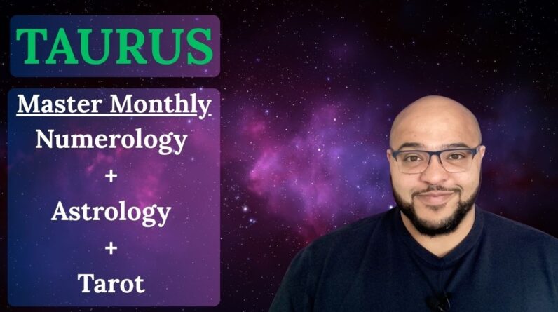 TAURUS MASTER MONTHLY ♉️ Numerology + Astrology + Tarot #reydiantreality