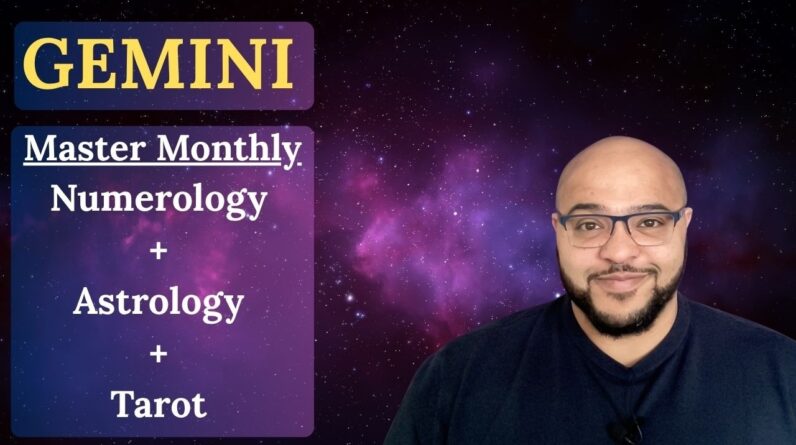 GEMINI MASTER MONTHLY ♊️ Numerology + Astrology + Tarot #reydiantreality