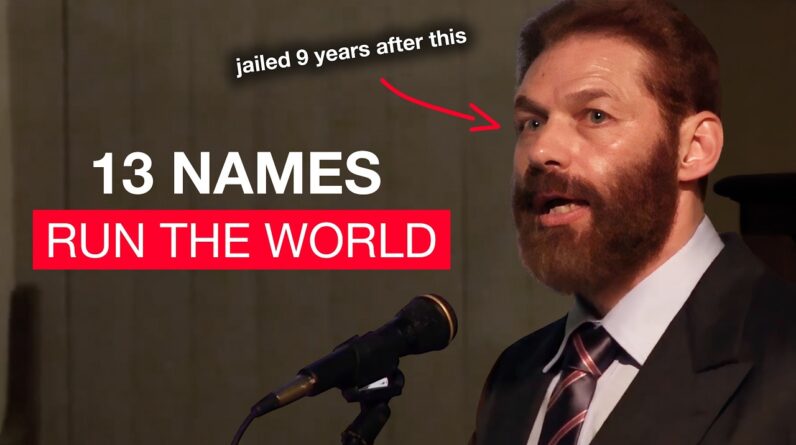 He Said These 13 Names...Then Went to Prison