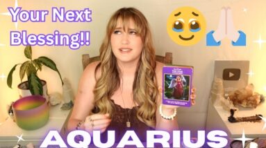AQUARIUS 🌟: With This Ending… Your New Life Can FINALLY Begin!!