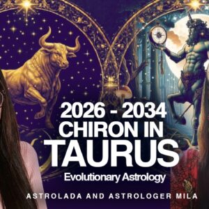 Healing the Wound of SELF--WORTH, MONEY & the BODY: Chiron in Taurus 2026-2034 with Mila