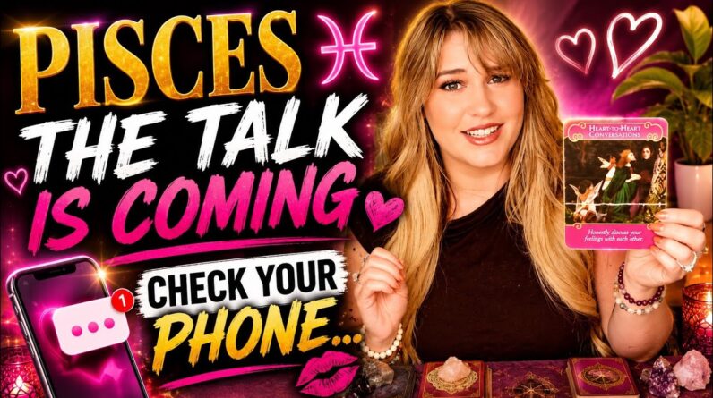 PISCES Love ❤️ Tarot Reading 🔮 June 2026 | Check Your Phone… THE TALK Is Coming!!