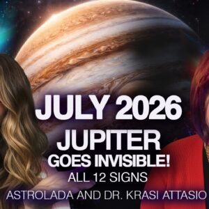 Jupiter Disappears! All 12 Signs: July 2026 Sidereal Astrology Horoscopes by Krasi.