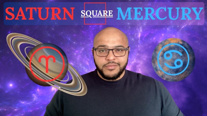 SATURN SQUARE MERCURY: The Underdog speaks up?!
