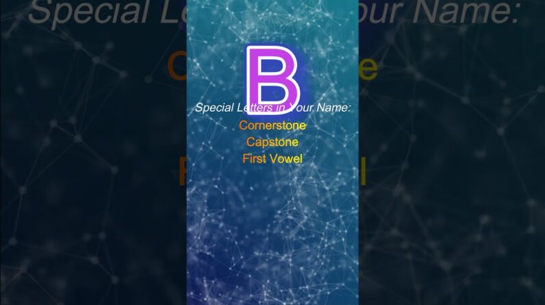 What Does the Letter B Mean in Your Name? | Numerology A-Z Series
