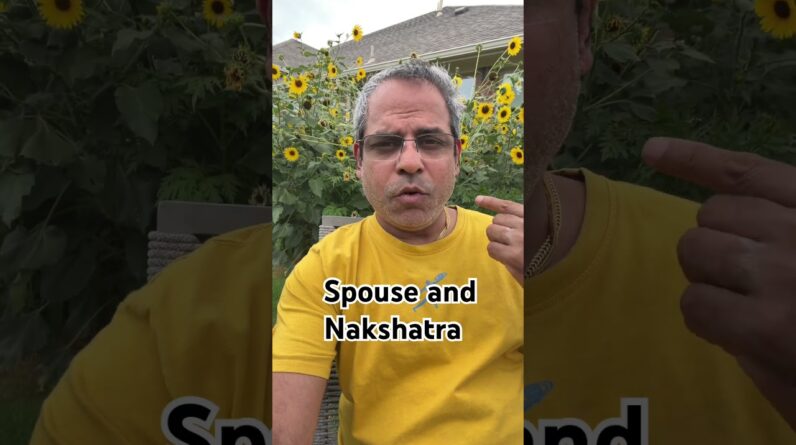 your spouse and 7th lord Nakshatra