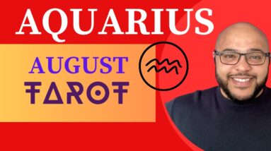AQUARIUS AUGUST TAROT ♒️ It's the PEOPLE you know, Aquarius!